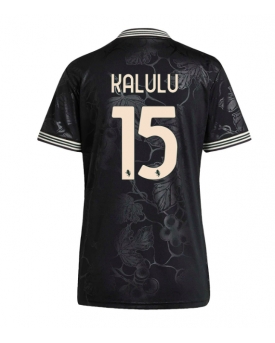 Billige Fotballdrakt Juventus Pierre Kalulu #15 Replika Tredjedrakt Dame 2025-26 Kortermet Billige Fotballdrakt Juventus Pierre Kalulu #15 Replika Tredjedrakt Dame 2025-26 Kortermet